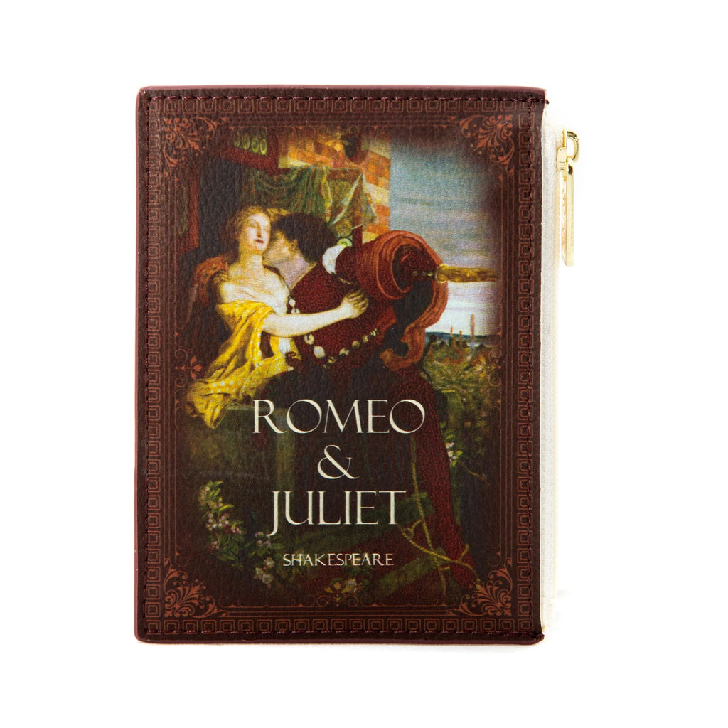 Romeo and Juliet Coin Purse by William Shakespeare featuring Ford Madox Brown's Painting design, by Well Read Co. - Front